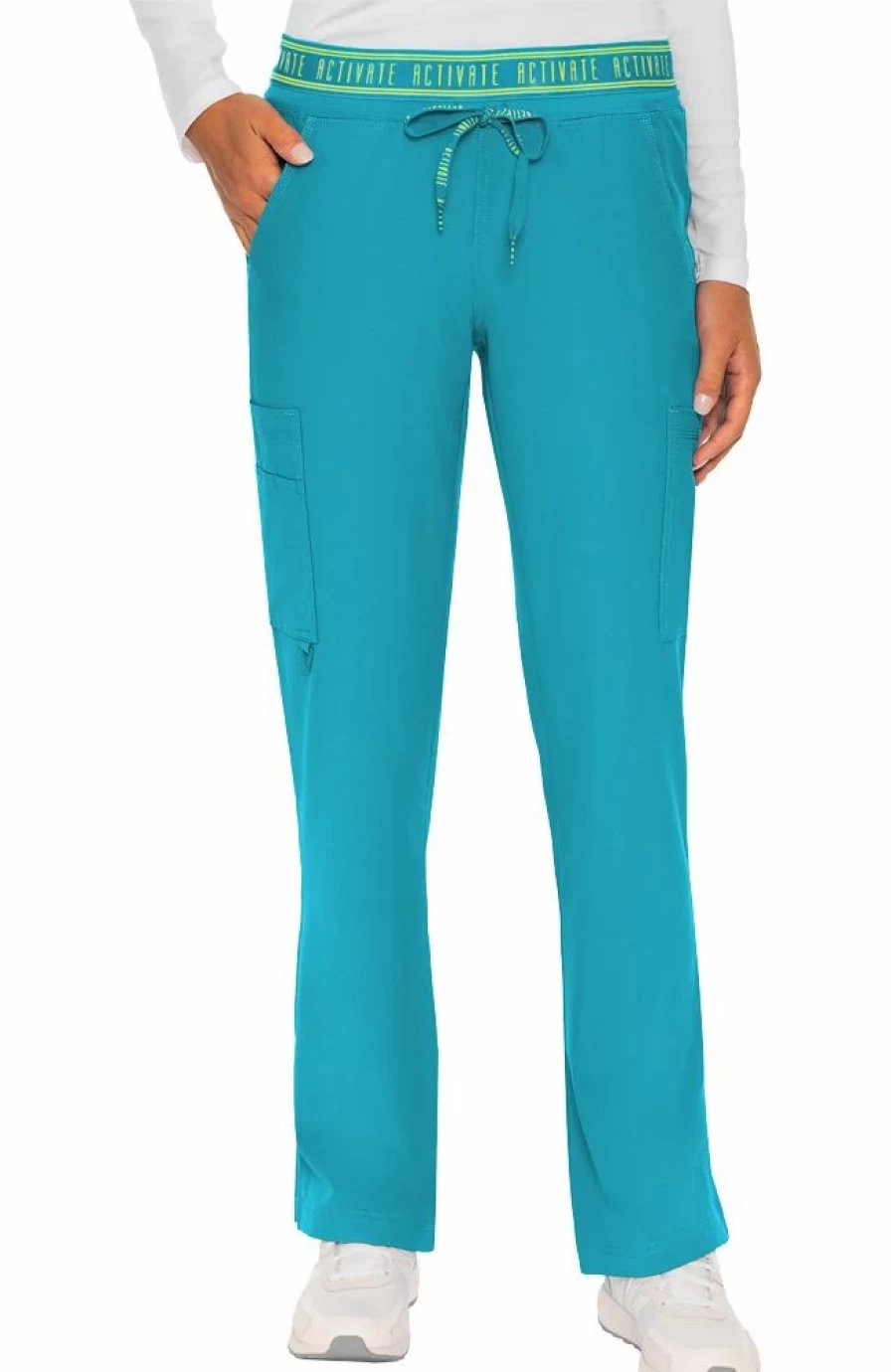 * Med Couture Clearance Women'S Elastic Waist Scrub Pant | Pants