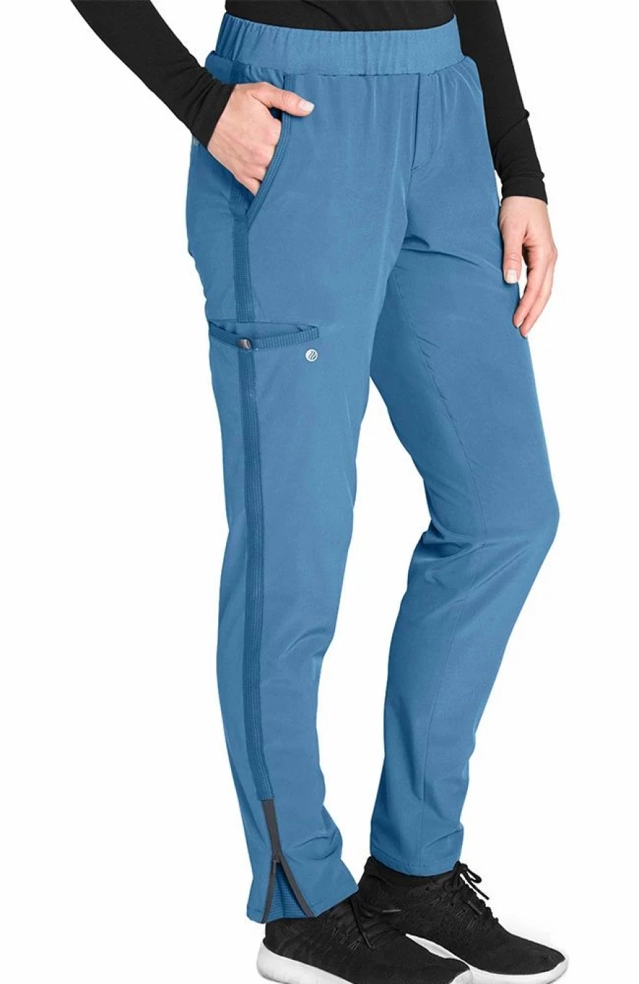 * Barco One Clearance Women'S Flat Waistband Cargo Trouser Scrub Pant | Pants