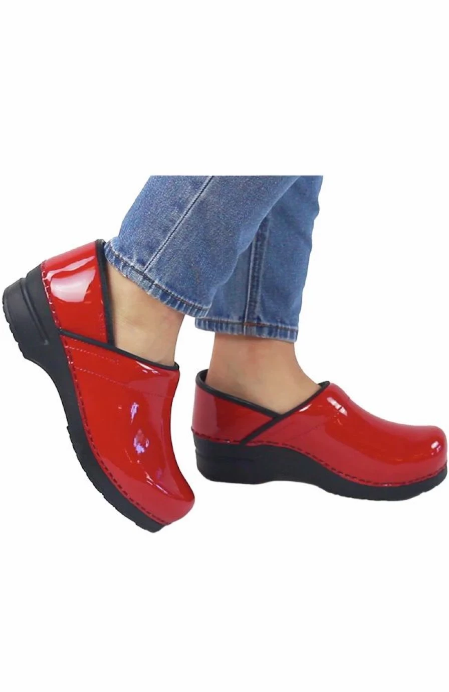 * Sanita Women'S Pro Patent Solid Clog | Shoes