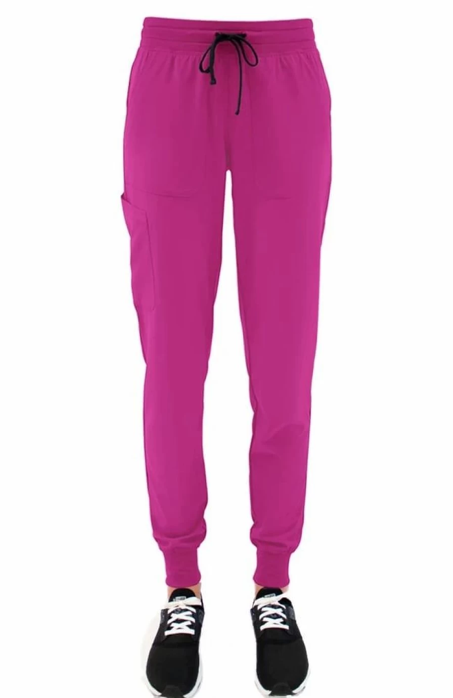 * Maevn Uniforms Clearance Women'S Contrast Jogger Scrub Pant | Pants