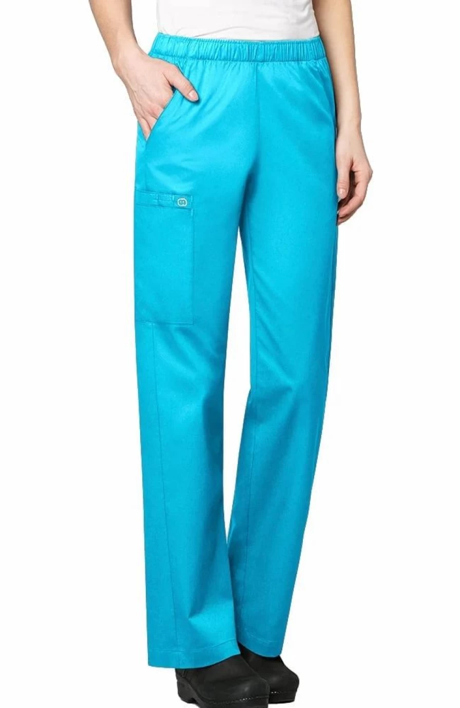 * Wonderwork Clearance Women'S Elastic Waist Scrub Pant | Pants