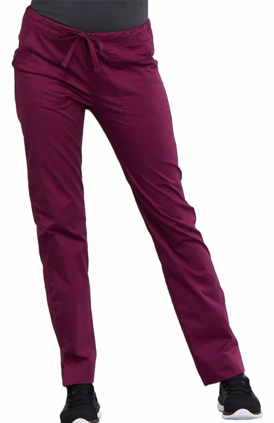 * Cherokee Workwear Clearance Women'S Mid Rise Skinny Leg Scrub Pant | Pants