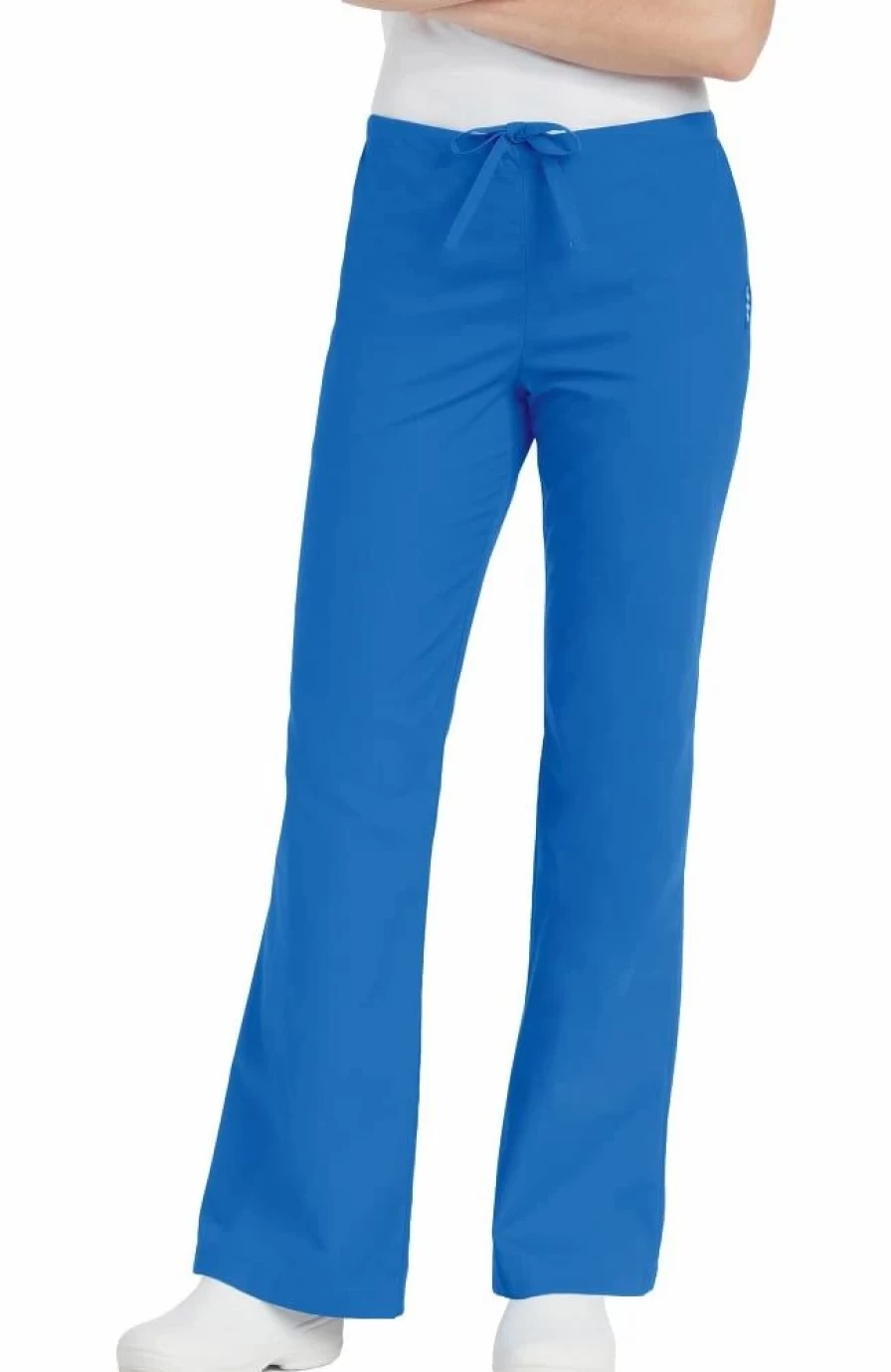 * Landau Women'S Natural Fit Flare Leg Scrub Pants | Pants