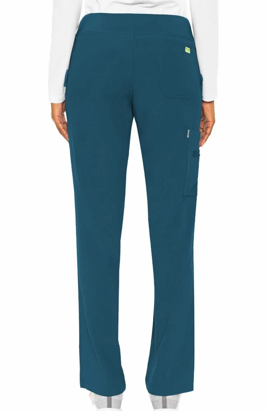 * Med Couture Women'S Transformer Knit Waistband Drawstring Scrub Pant | Pants
