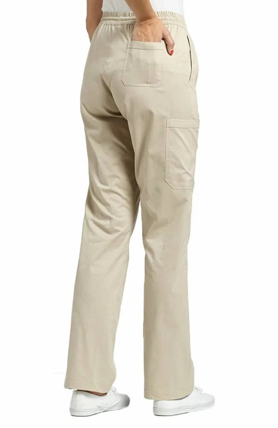 * White Cross Clearance Women'S Elastic Waist Cargo Scrub Pant | Pants
