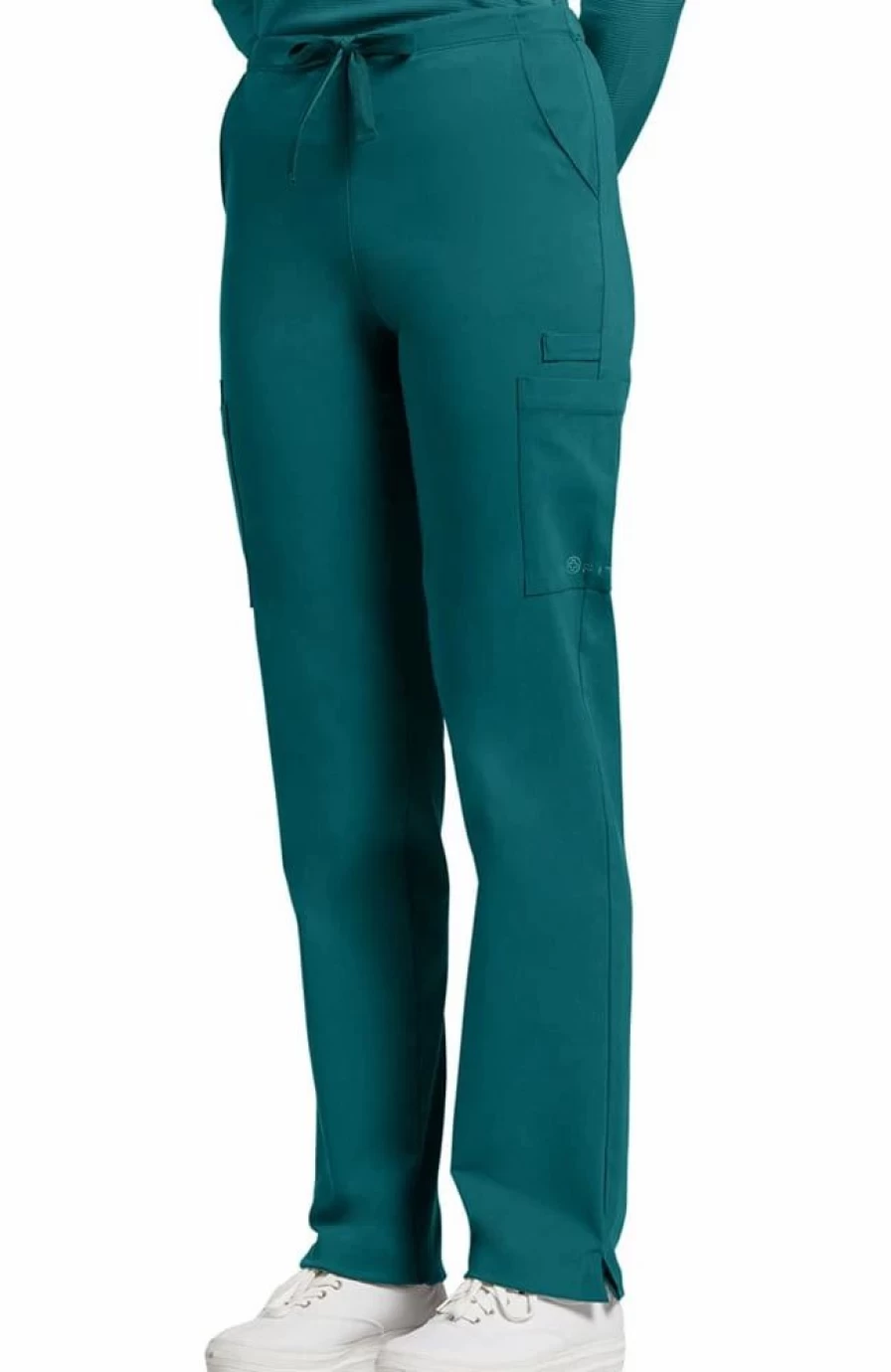 * White Cross Clearance Women'S Drawstring Cargo Scrub Pant | Pants