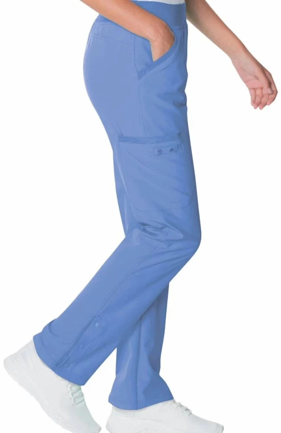 * Urbane Clearance Women'S Modern Elastic Waistband Yoga Scrub Pant | Pants