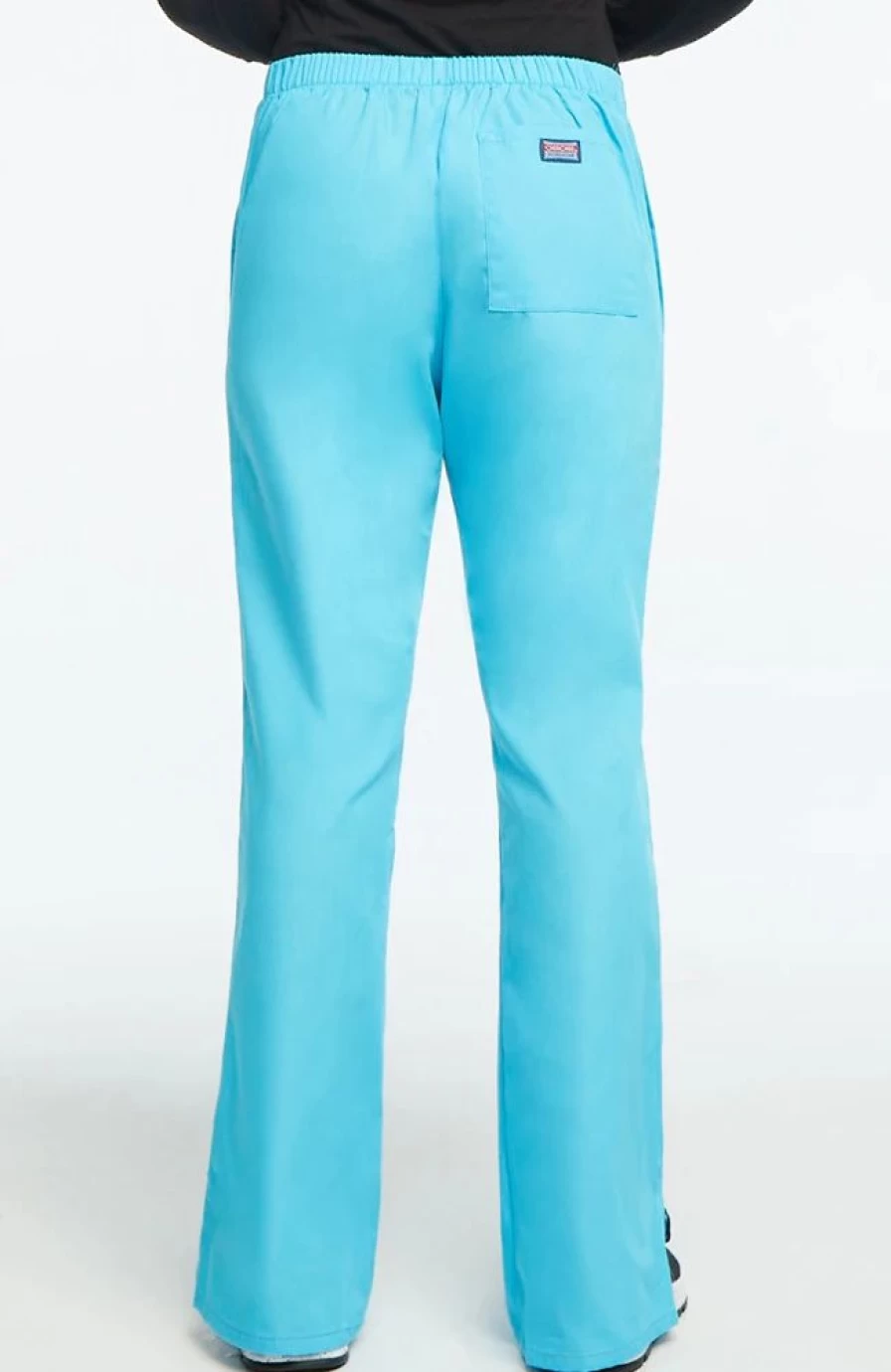 * Cherokee Workwear Clearance Women'S Natural Rise Flare Leg Scrub Pants | Pants