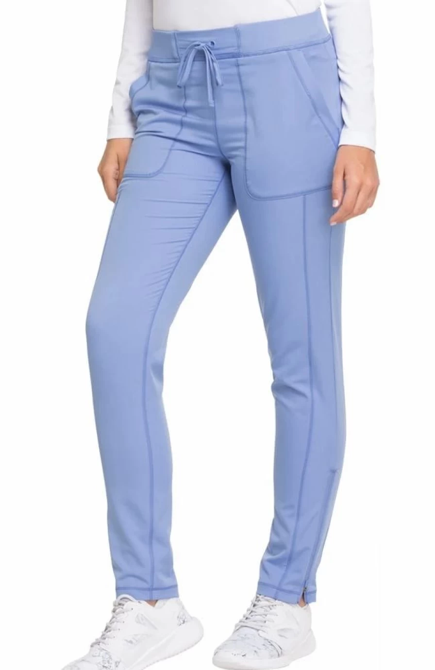 * Dickies Women'S Drawstring Zip Hem Scrub Pant | Pants