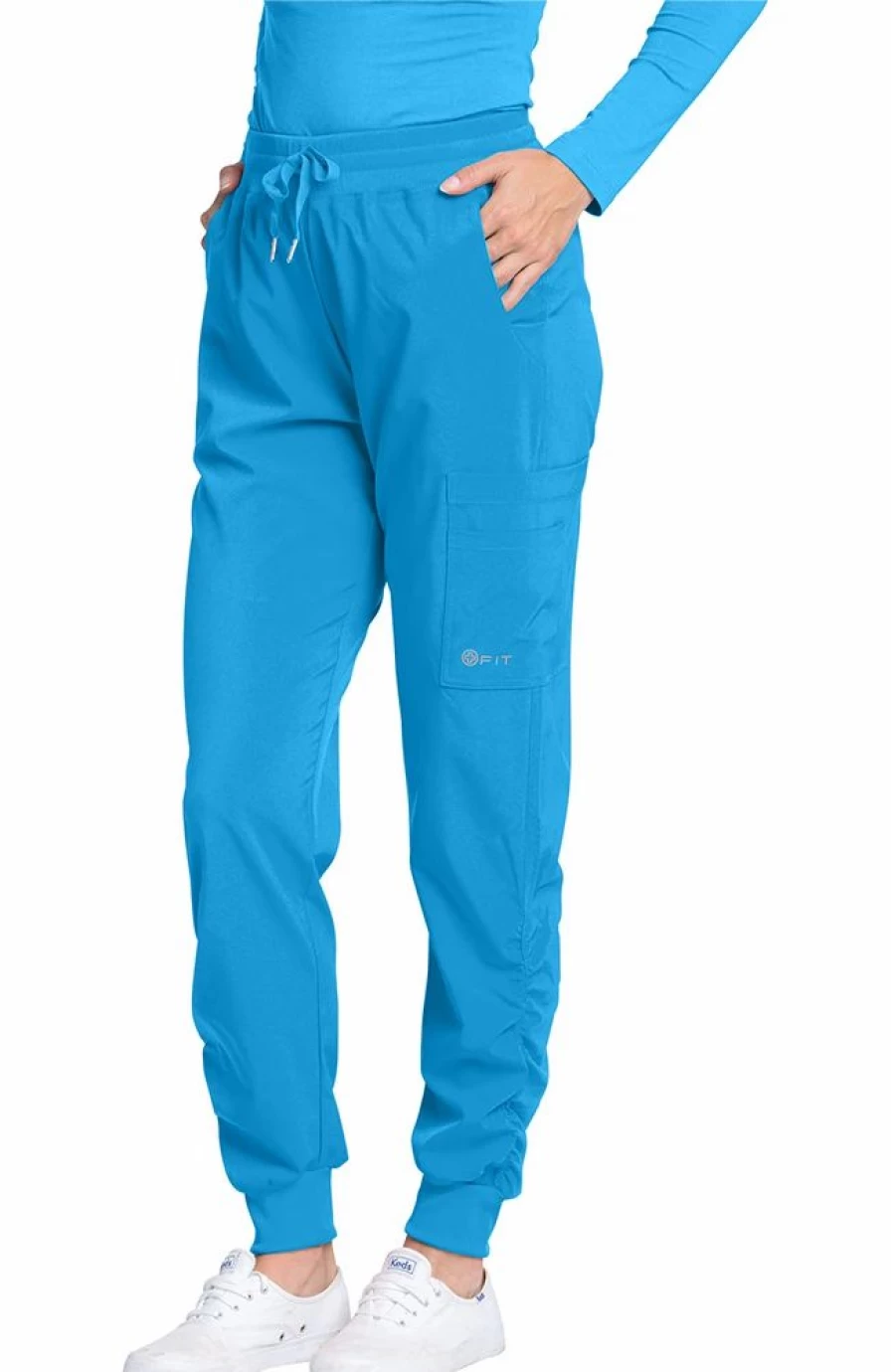 * White Cross Women'S Ruched Jogger Scrub Pant | Pants