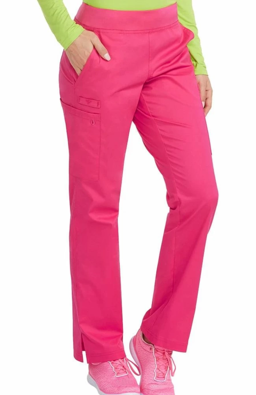 * Med Couture Clearance Women'S Yoga Knit Waistband Cargo Scrub Pant | Pants