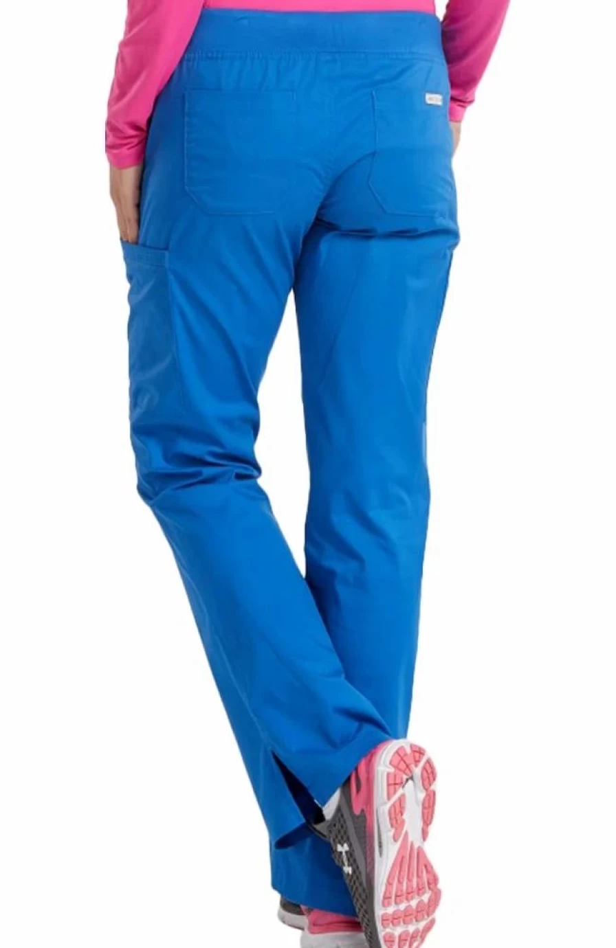 * Med Couture Clearance Women'S Yoga Knit Waistband Cargo Scrub Pant | Pants