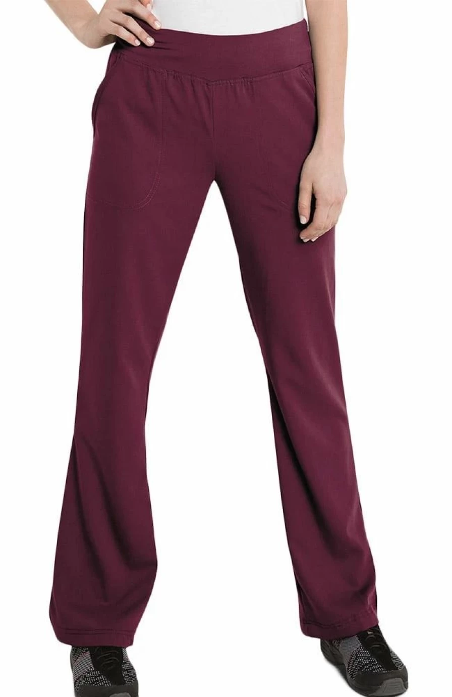 * Urbane Clearance Women'S Michelle Yoga Flare Leg Scrub Pant | Pants
