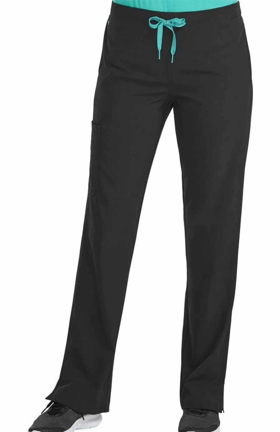 * Med Couture Women'S Drawstring Cargo Pocket Scrub Pant | Pants