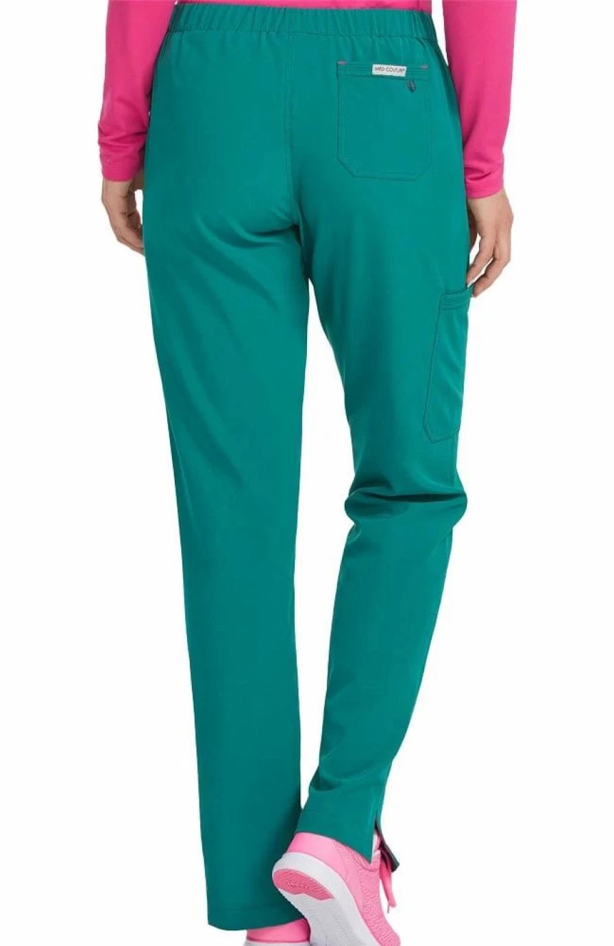 * Med Couture Women'S Drawstring Cargo Pocket Scrub Pant | Pants