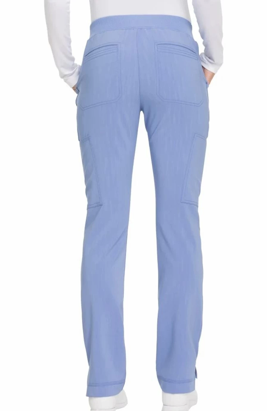 * Dickies Clearance Women'S Knit Elastic Waistband Tapered Leg Scrub Pant | Pants
