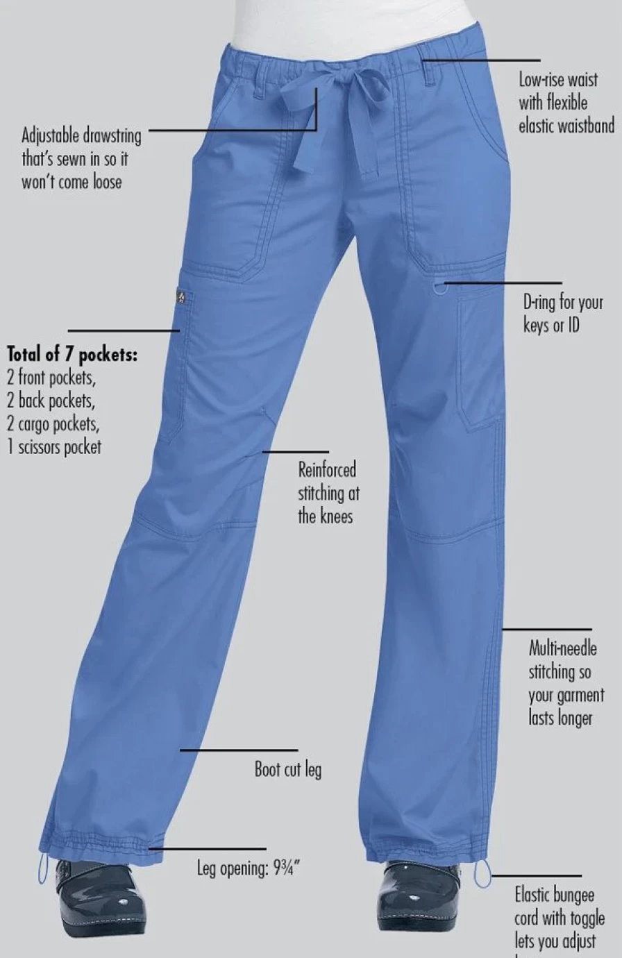 * Koi Clearance Women'S Lindsey Drawstring Elastic Waist Scrub Pant | Pants