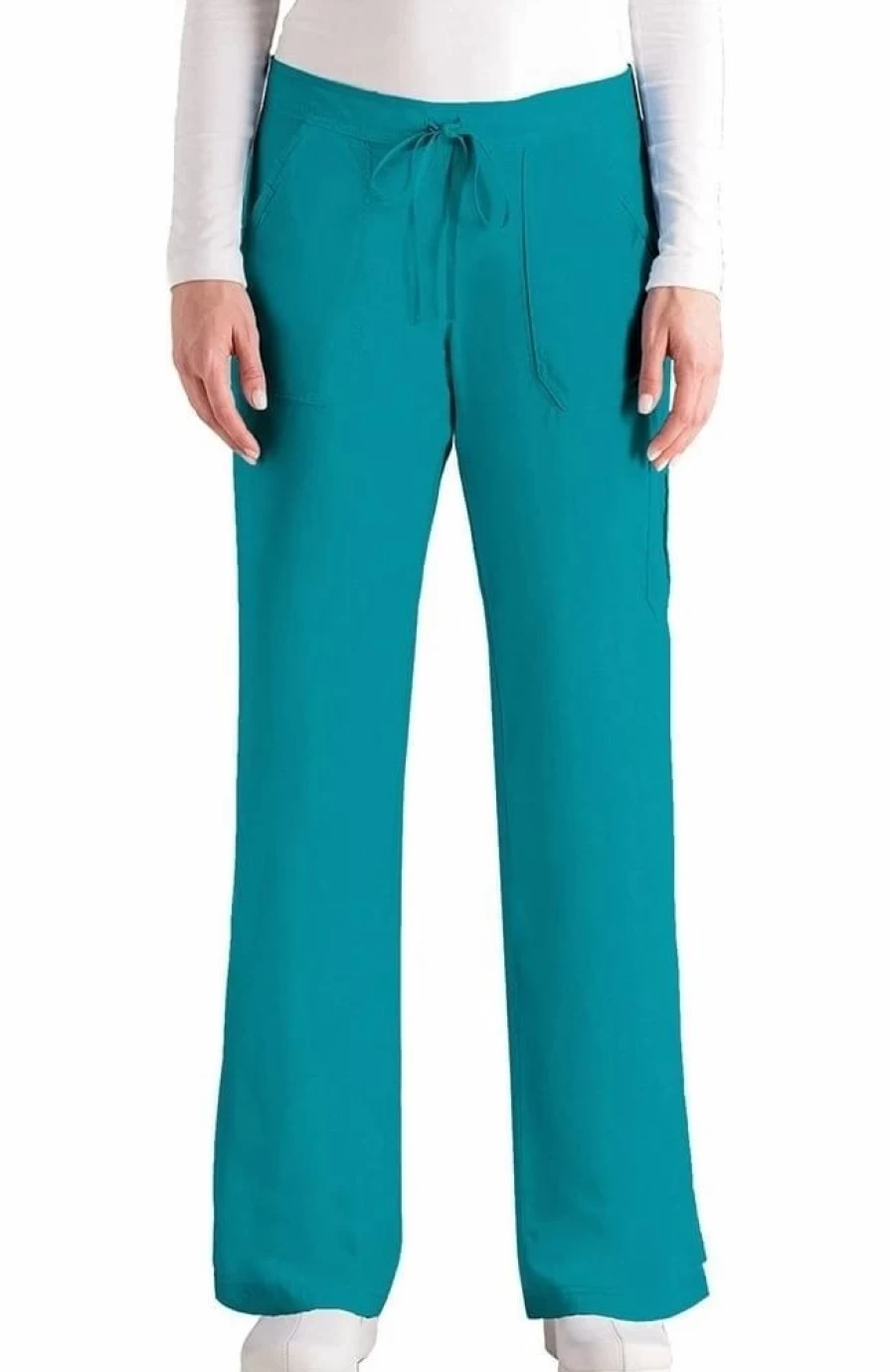 * Grey'S Anatomy Clearance Women'S 4-Pocket Elastic Back Scrub Pant | Pants