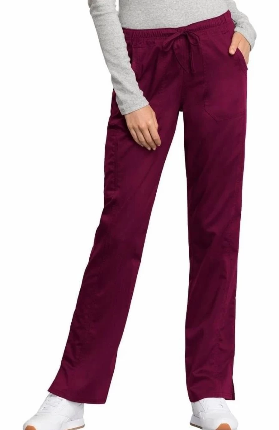 * Cherokee Workwear Women'S Drawstring Cargo Scrub Pant | Pants