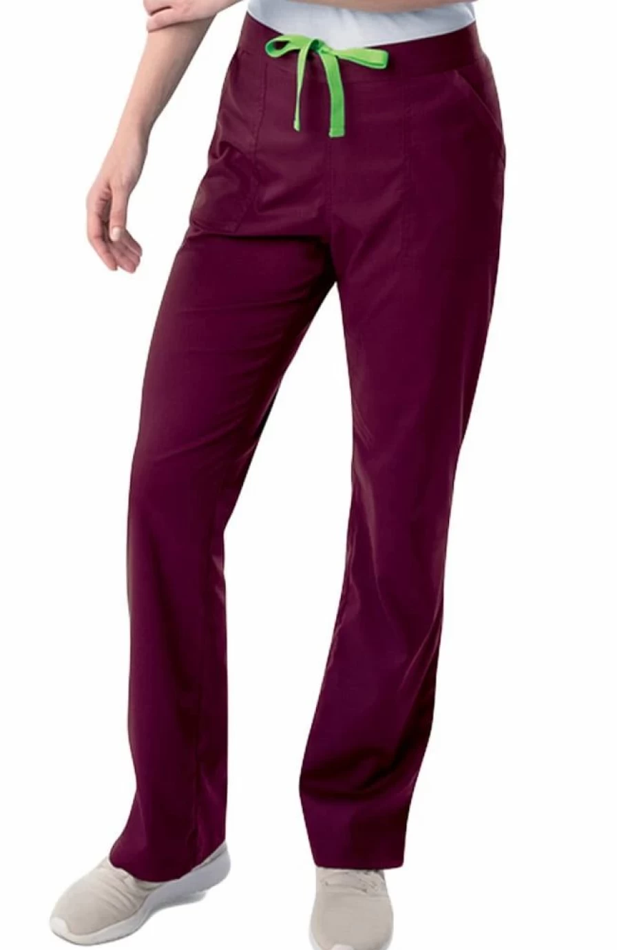 * Landau Women'S Modern Flat Front Cargo Scrub Pant | Pants