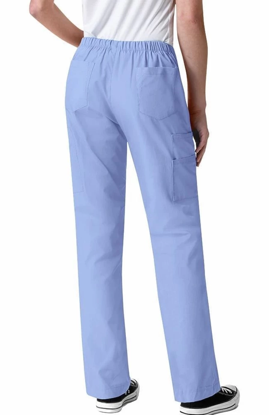 * Wonderwink Clearance Women'S Drawstring Elastic Waist Cargo Scrub Pant | Pants