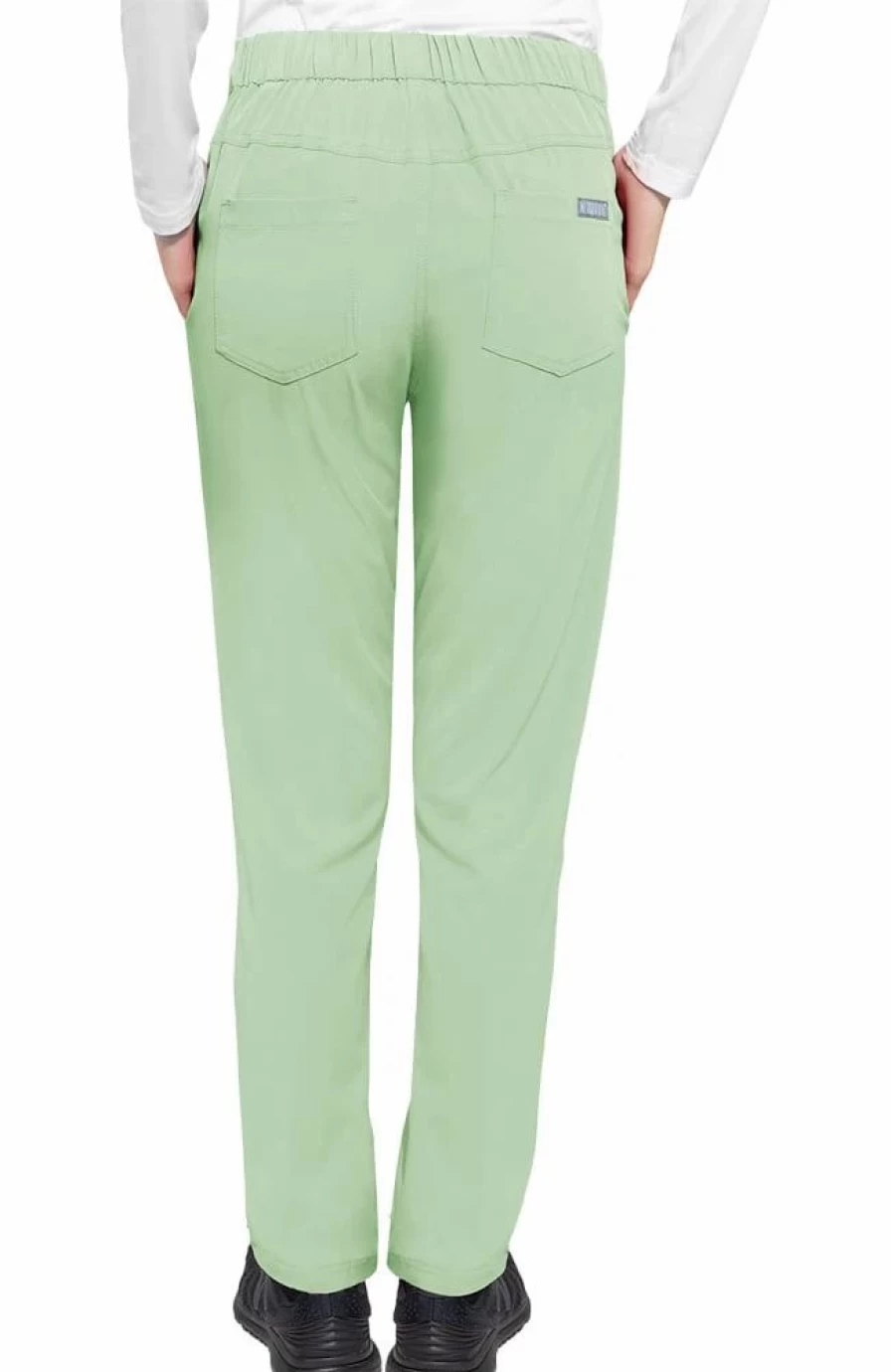 * Med Couture Clearance Women'S Fitted Trouser Scrub Pant | Pants