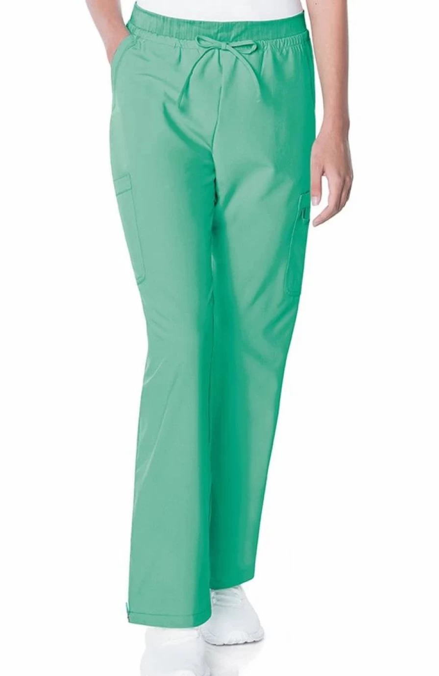 * Urbane Clearance Women'S Zipper Leg Cargo Scrub Pant | Pants