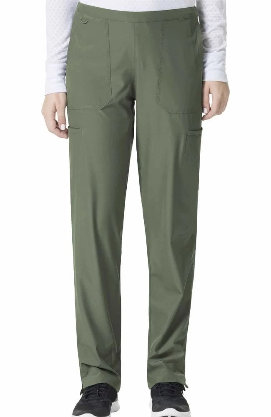 * Carhartt Women'S Flat Front Straight Leg Scrub Pant | Pants