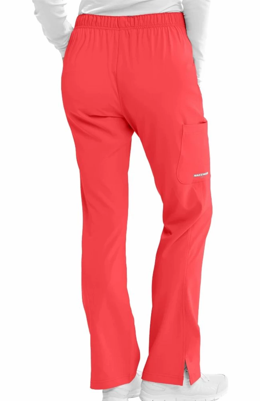 * Skechers Clearance Women'S Reliance Drawstring Cargo Scrub Pant | Pants