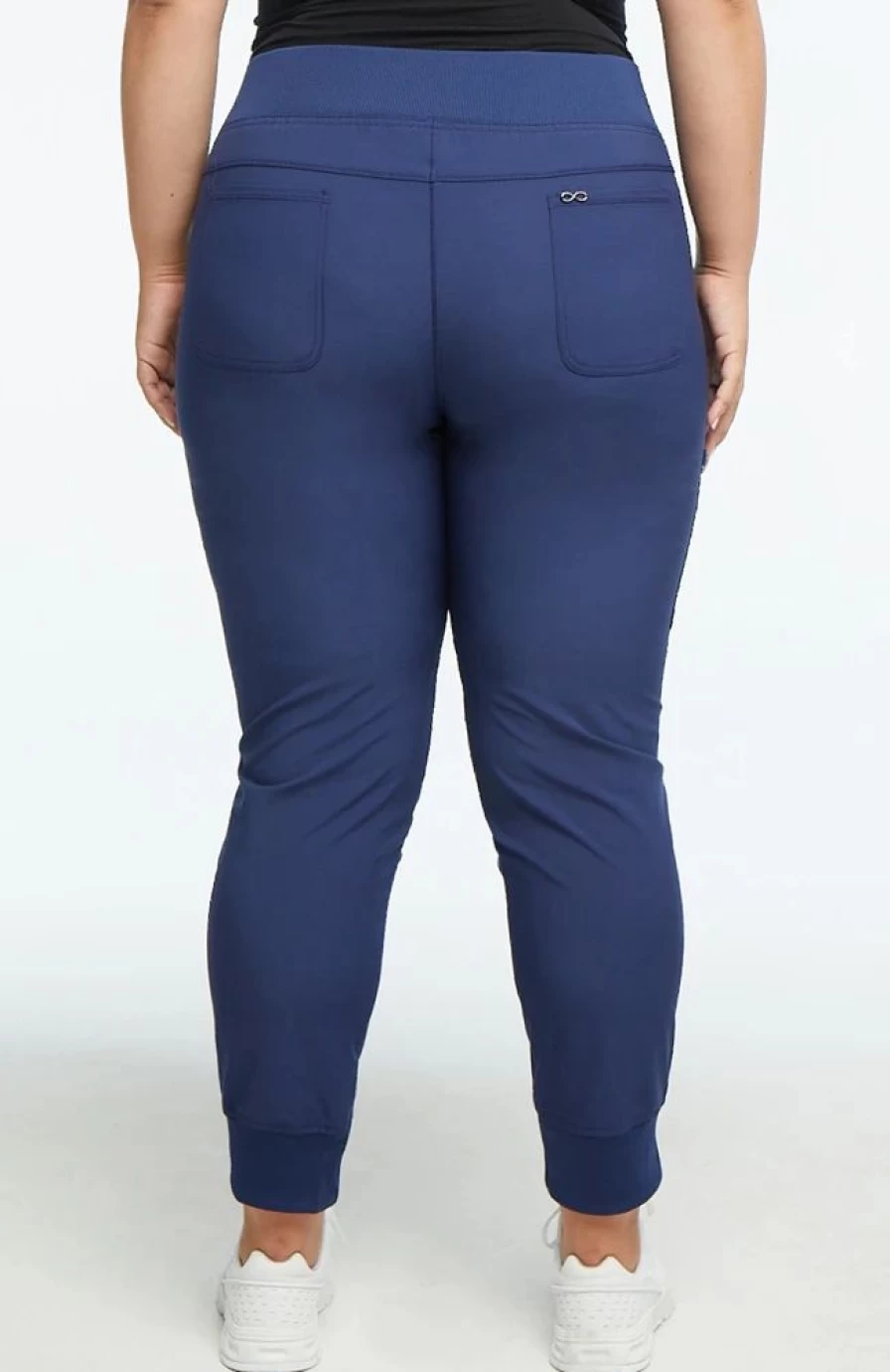 * Cherokee Clearance Women'S Elastic Waistband Tapered Jogger Scrub Pant | Pants