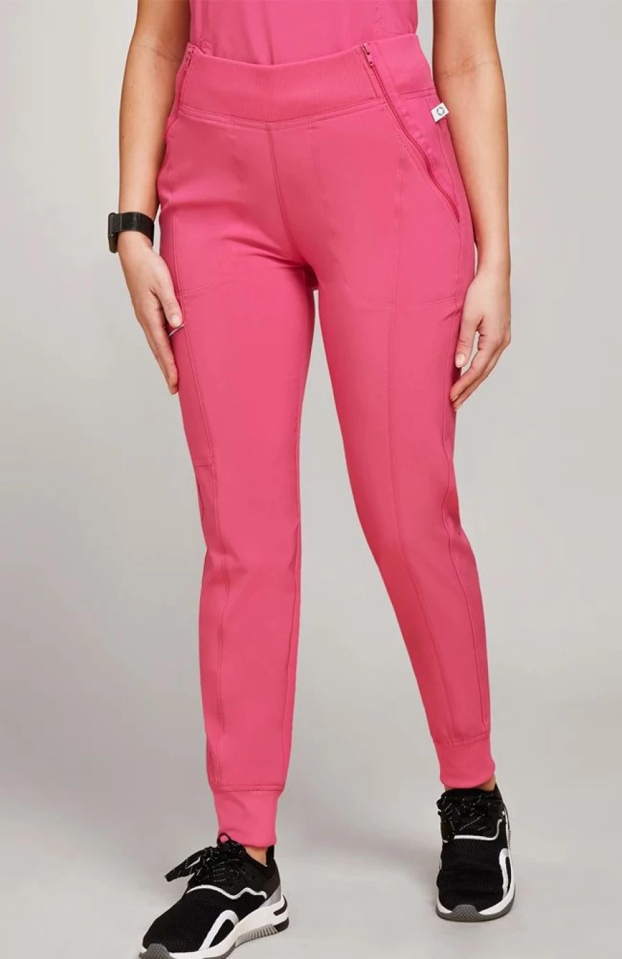 * Cherokee Women'S Elastic Waistband Tapered Jogger Scrub Pant | Pants