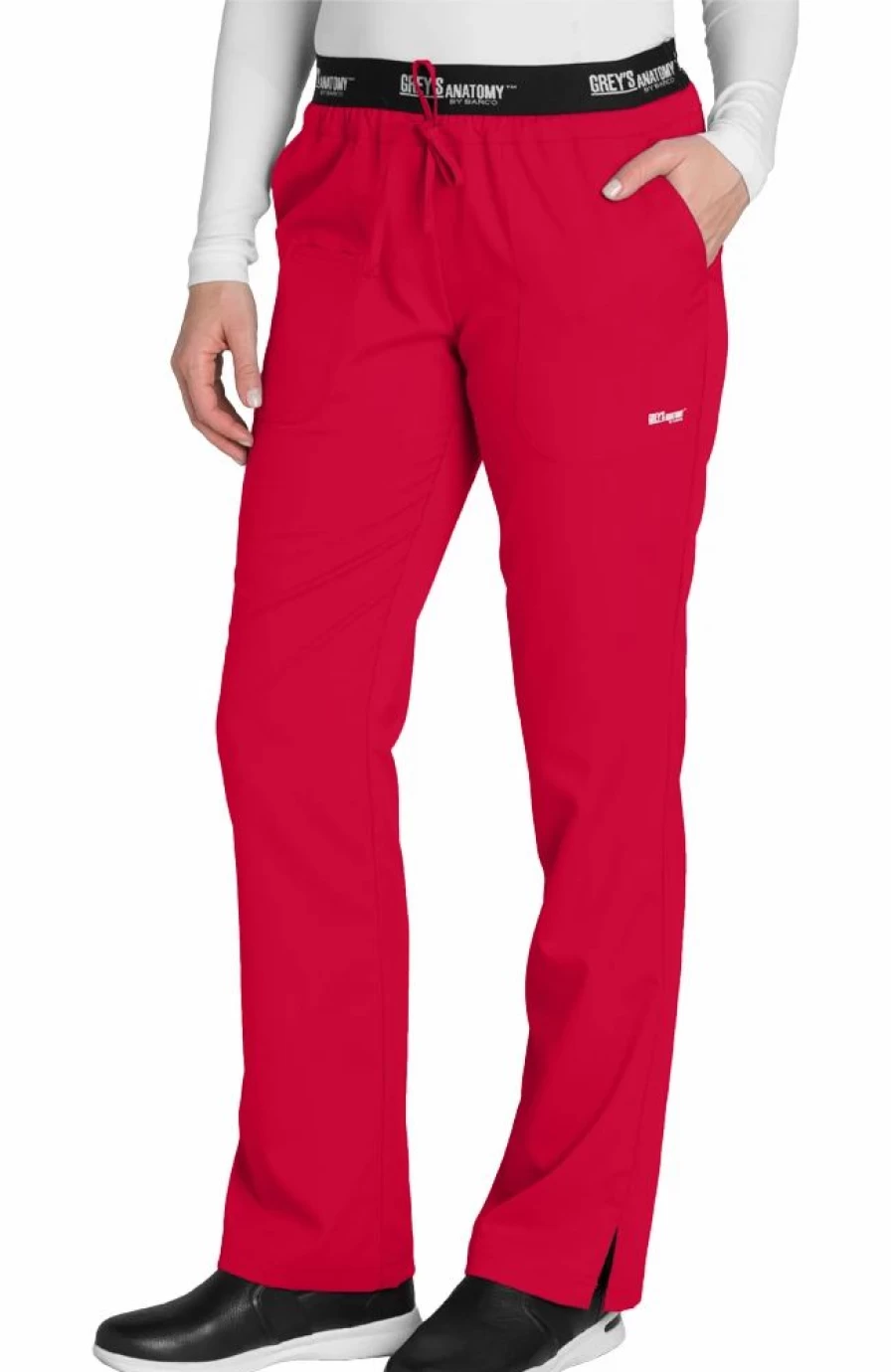 * Grey'S Anatomy Clearance Women'S Straight Leg Drawstring Scrub Pant | Pants