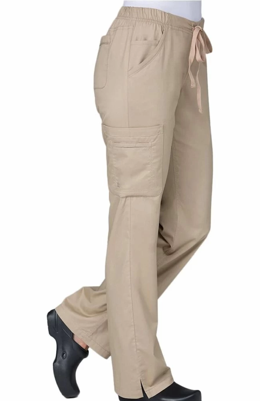 * Maevn Uniforms Clearance Women'S Straight Leg Cargo Scrub Pant | Pants