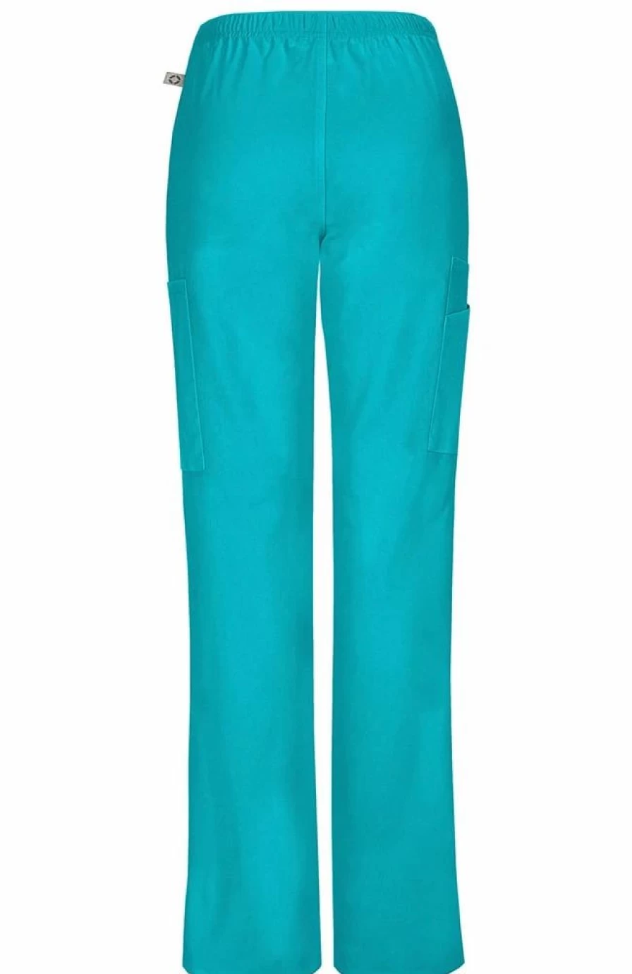 * Cherokee Workwear Clearance Women'S Mid-Rise Straight Leg Scrub Pants | Pants