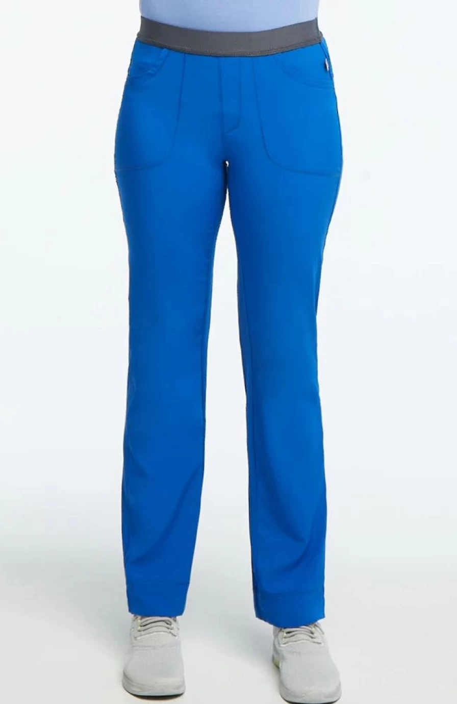 * Cherokee Clearance Women'S Rib Yoke Waist Pull On Scrub Pants | Pants