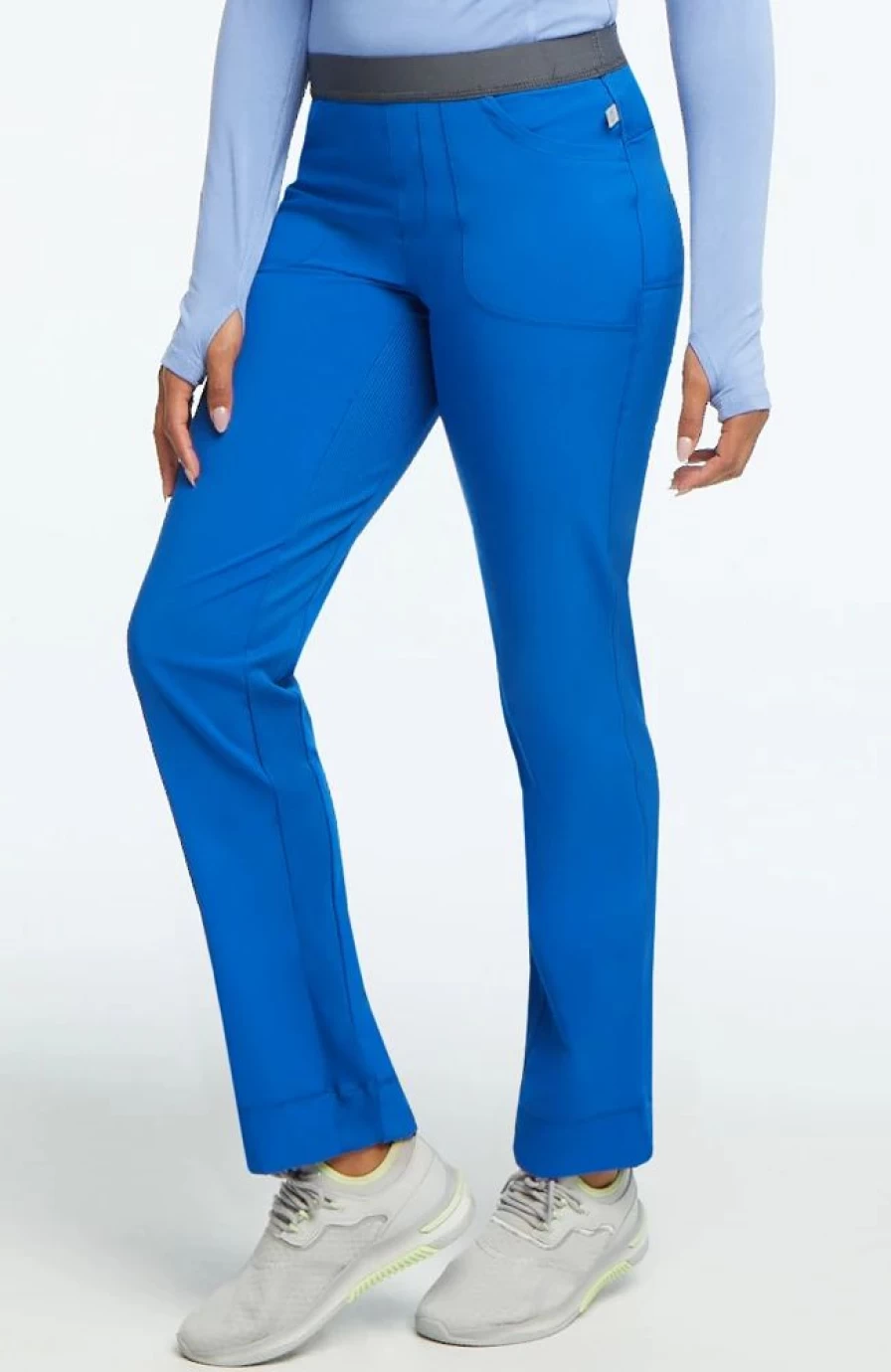 * Cherokee Clearance Women'S Rib Yoke Waist Pull On Scrub Pants | Pants