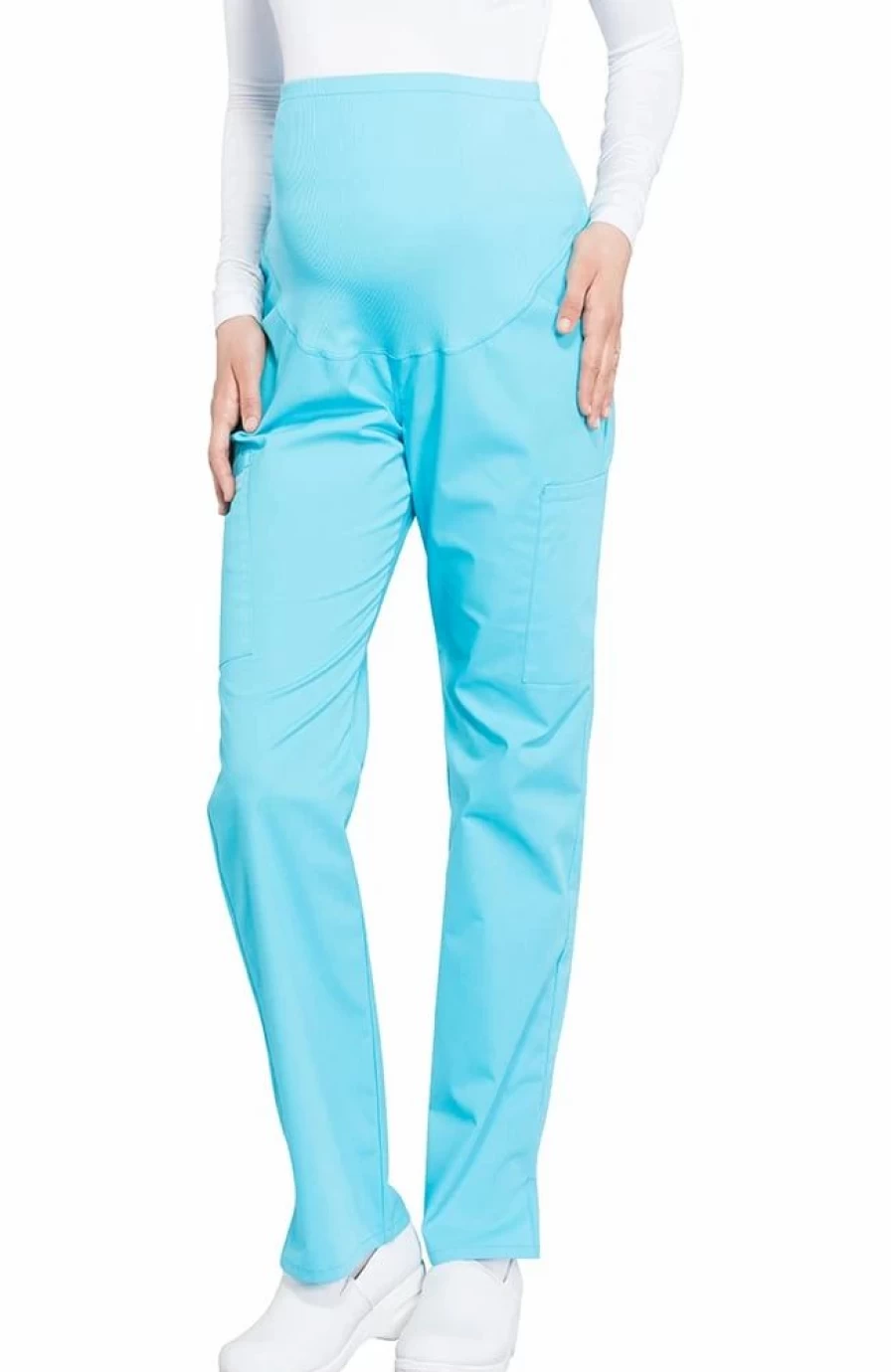 * Cherokee Workwear Clearance Women'S Maternity Soft Knit Waistband Scrub Pant | Pants