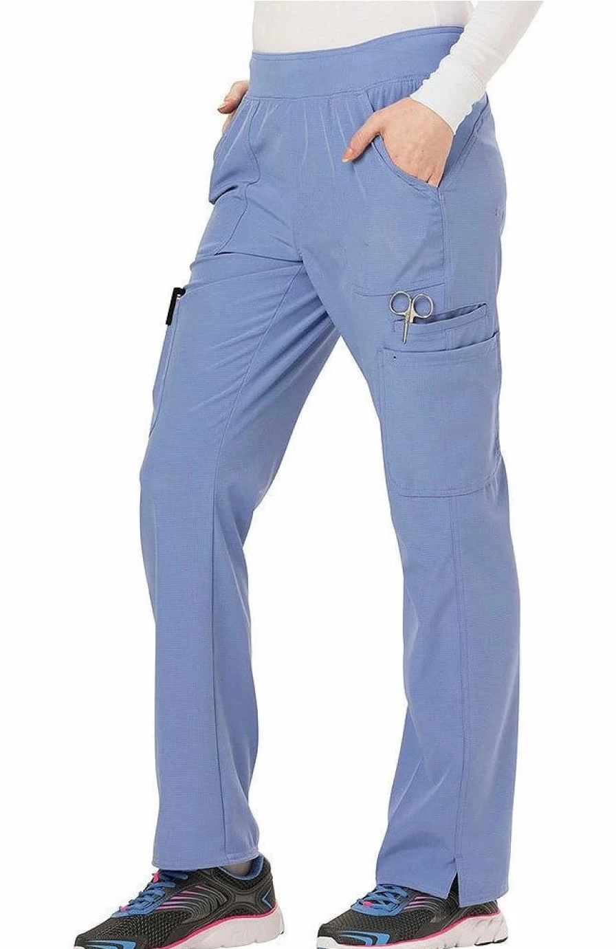 * Heartsoul Clearance Women'S Drawn To Love Low Rise Cargo Scrub Pant | Pants