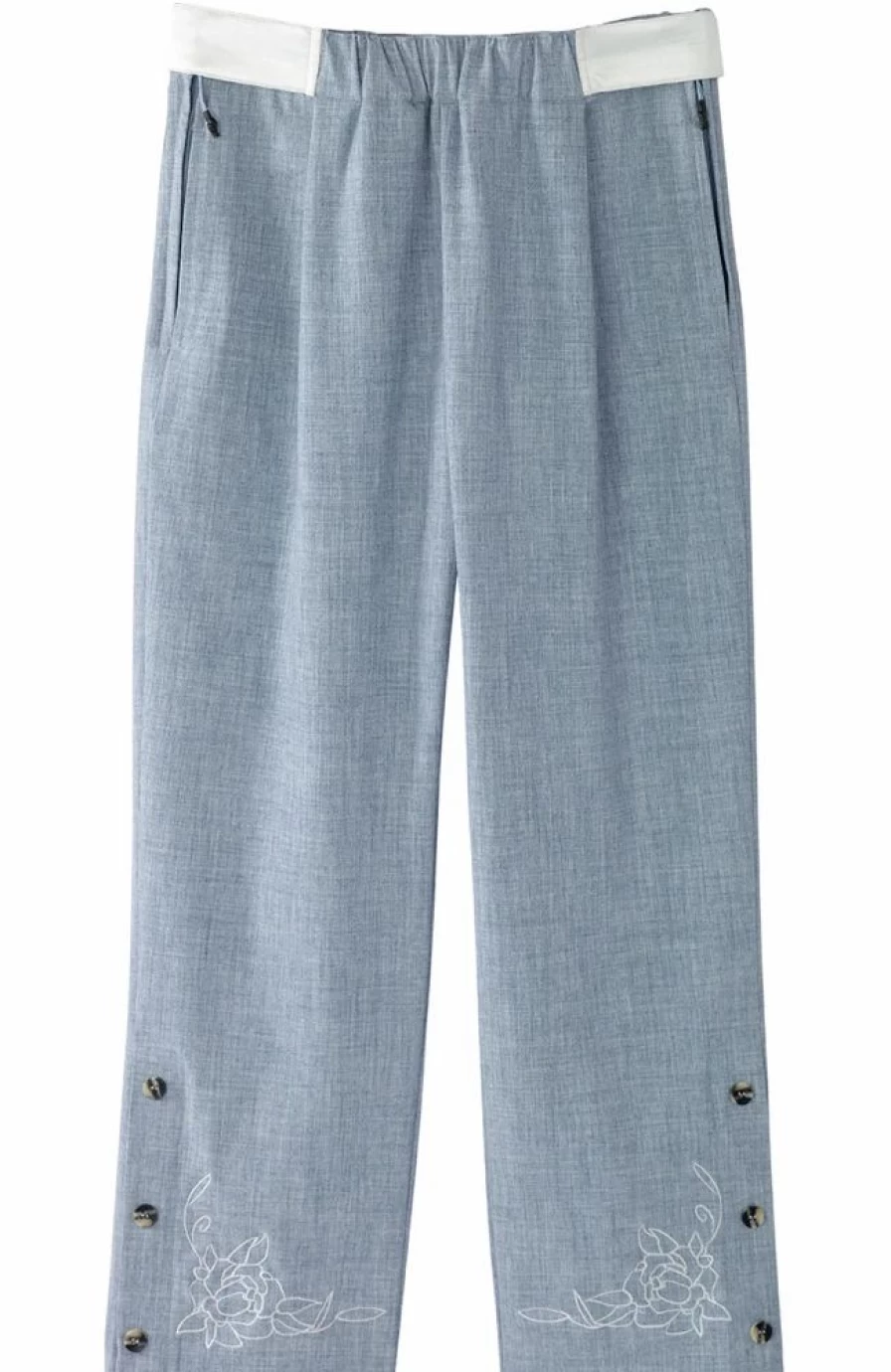 * Silverts Clearance Women'S Side Zip Capri Pant | Pants