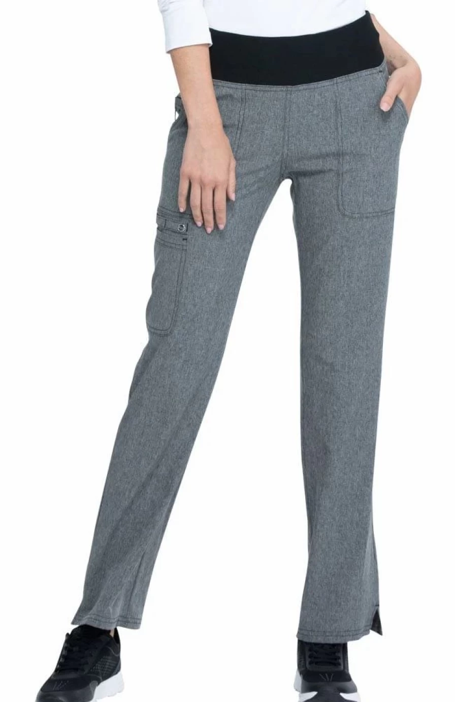 * Elle Clearance Women'S Elastic Waistband Straight Leg Scrub Pant | Pants