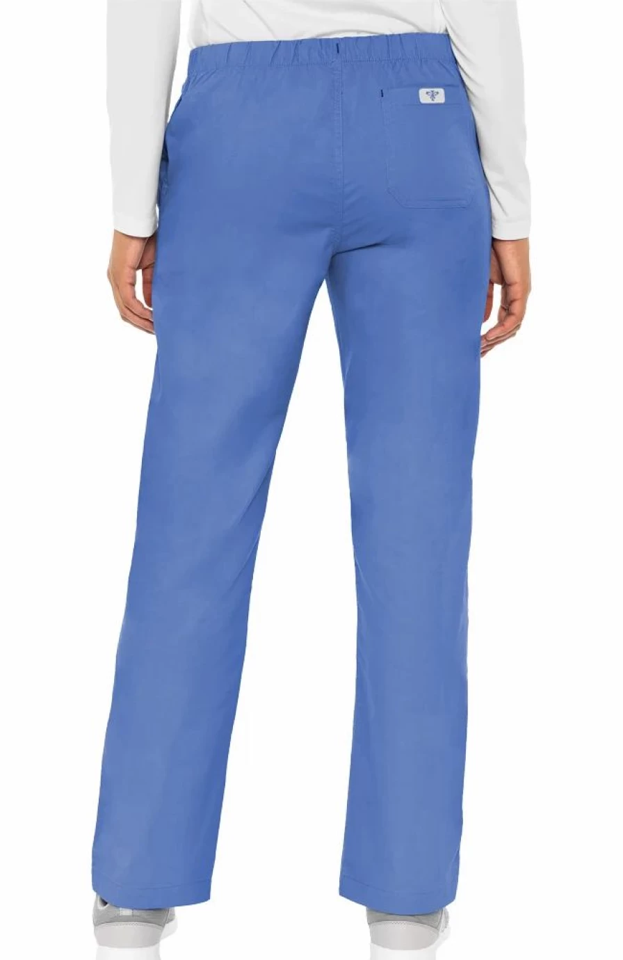 * Med Couture Clearance Women'S Drawstring Solid Scrub Pant | Pants