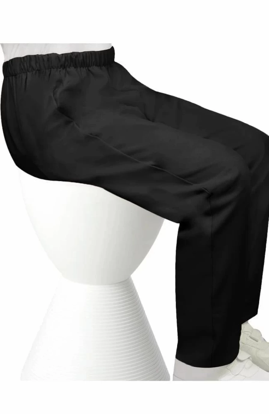 * Silverts Clearance Women'S Open Back Gabardine Solid Pant | Pants