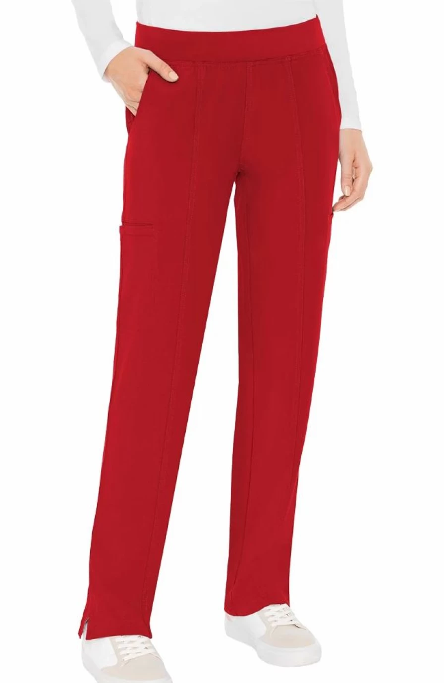 * Med Couture Women'S Paige Knit Waistband Cargo Yoga Scrub Pant | Pants