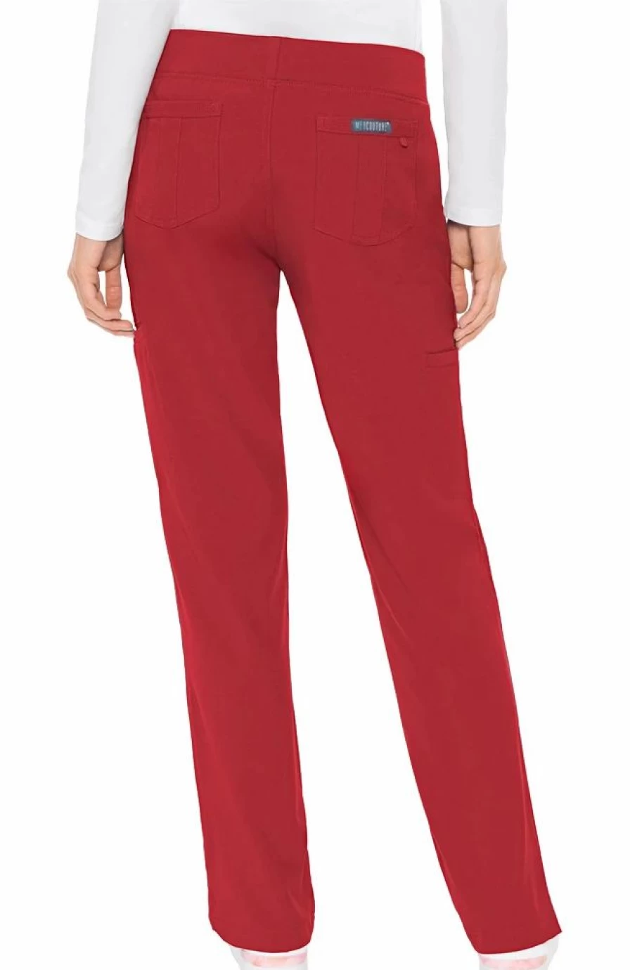 * Med Couture Women'S Paige Knit Waistband Cargo Yoga Scrub Pant | Pants