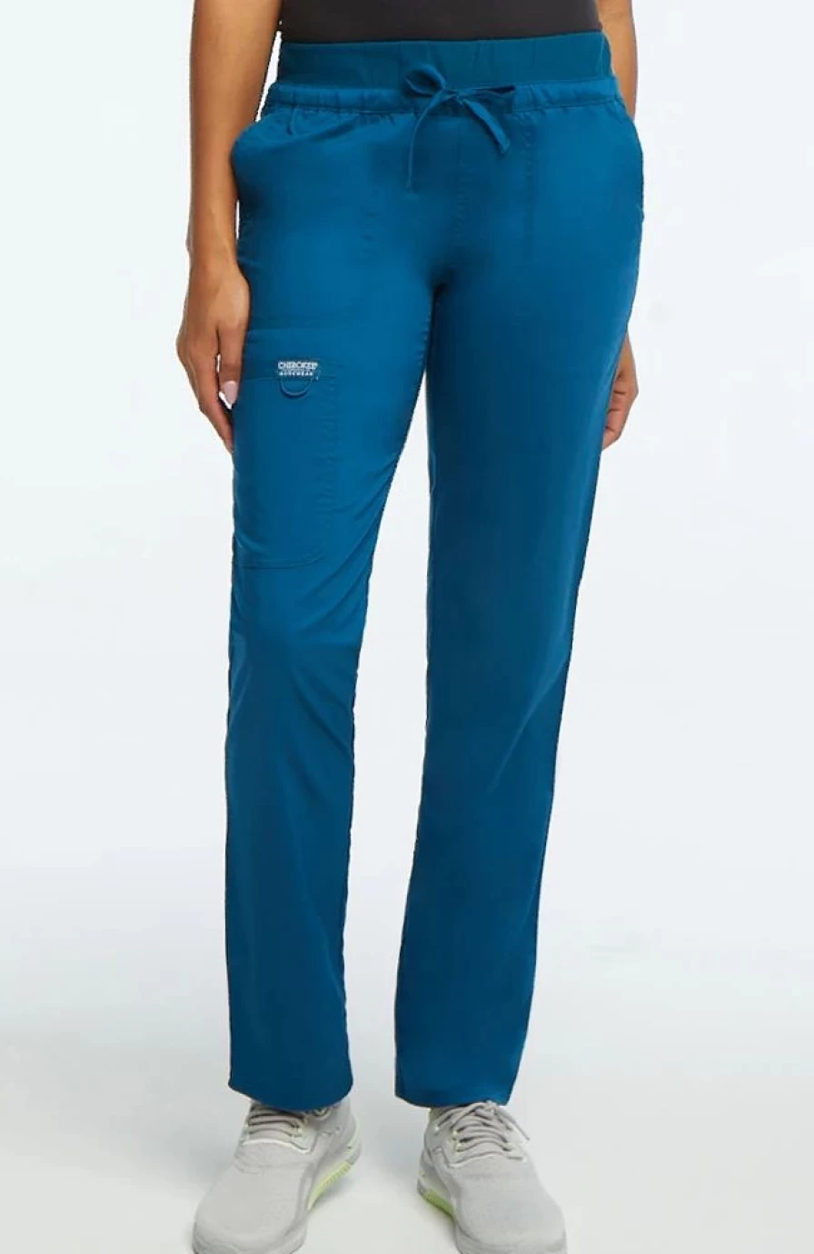 * Cherokee Workwear Clearance Women'S Drawstring Tapered Leg Scrub Pant | Pants