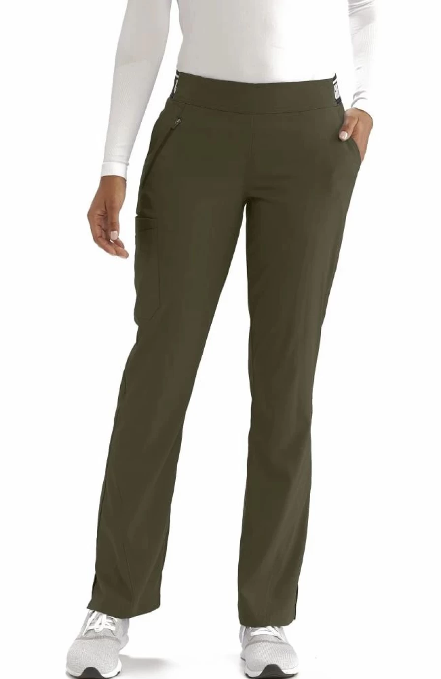 * Grey'S Anatomy Clearance Women'S Logo Waist Boot Cut Scrub Pant | Pants