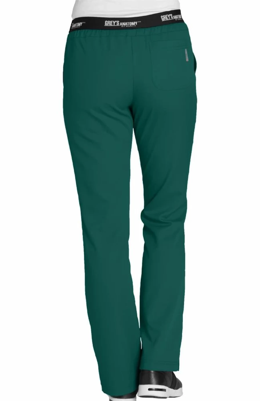 * Grey'S Anatomy Women'S Logo Elastic Drawstring Waist Scrub Pant | Pants