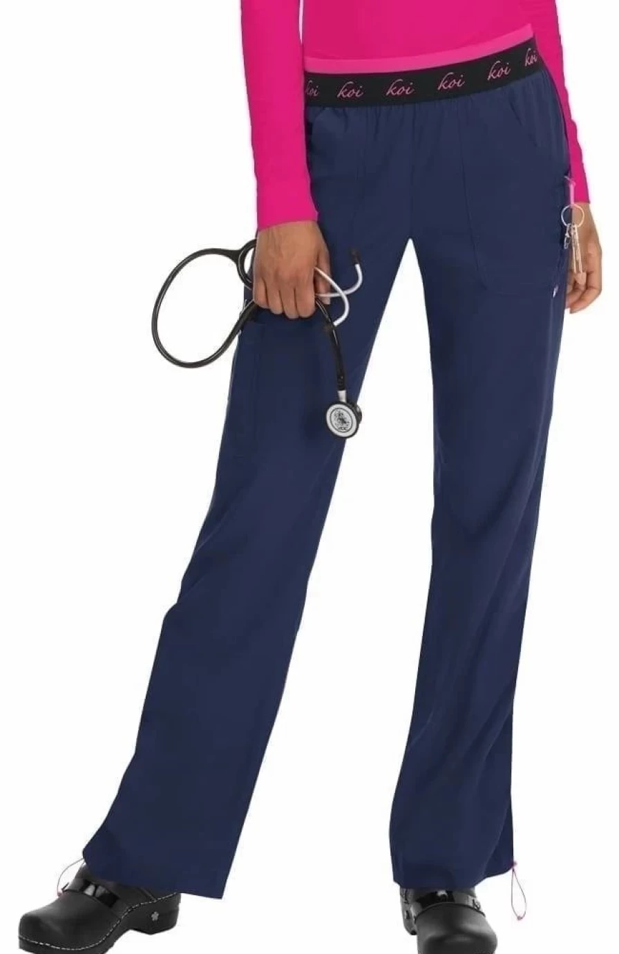 * Koi Women'S Spirit Logo Elastic Waistband Scrub Pant | Pants