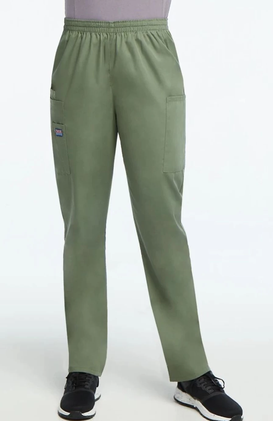 * Cherokee Workwear Women'S Scrubs Elastic Waist Utility Scrub Pants | Pants