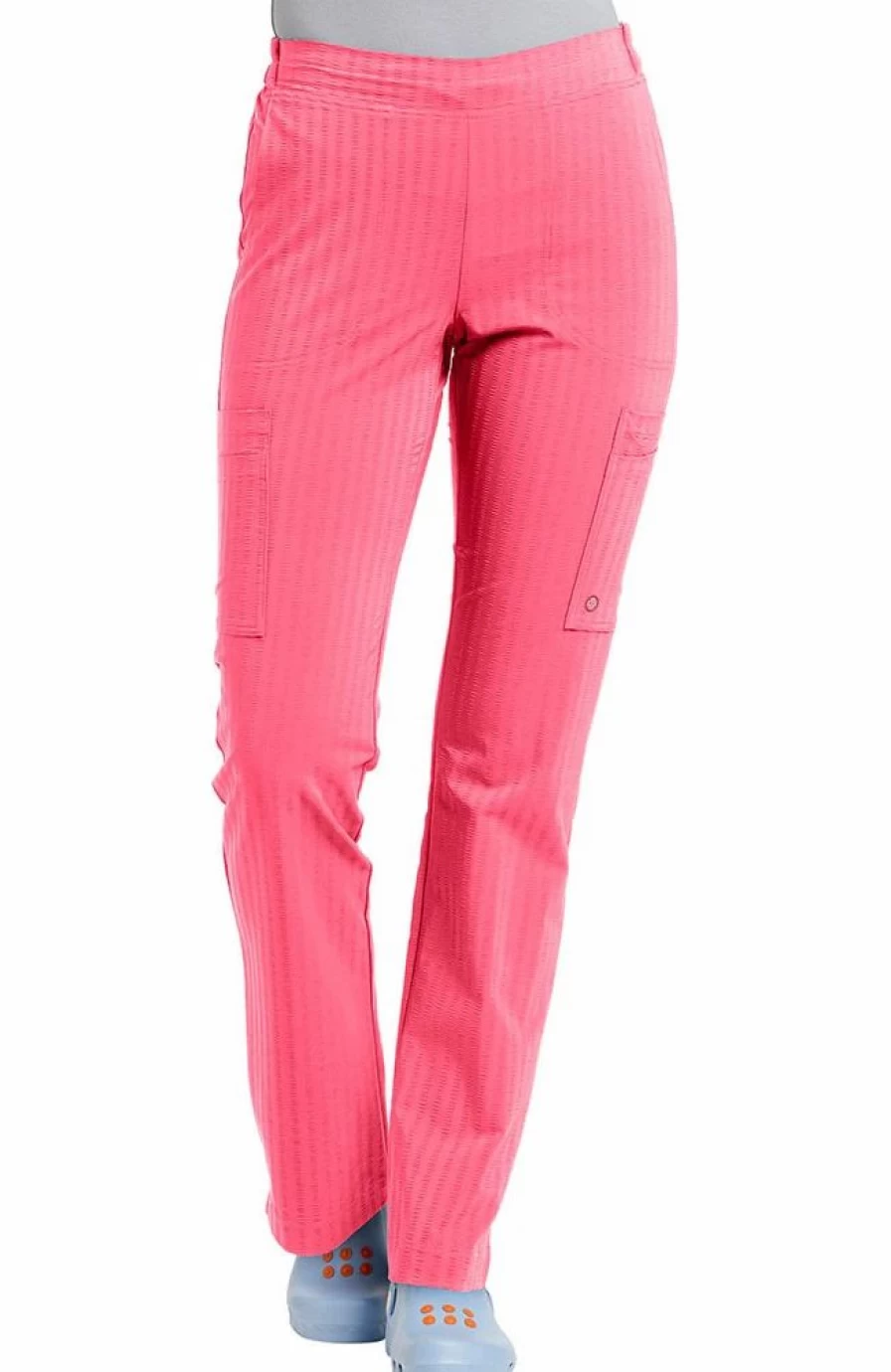 * White Cross Women'S Seersucker Cargo Scrub Pant | Pants